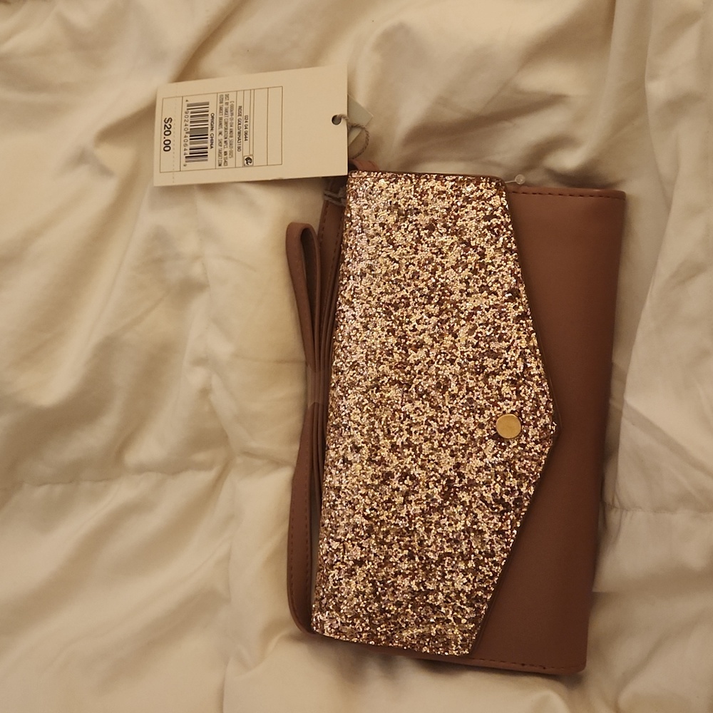 Cross body or wallet  sparkly